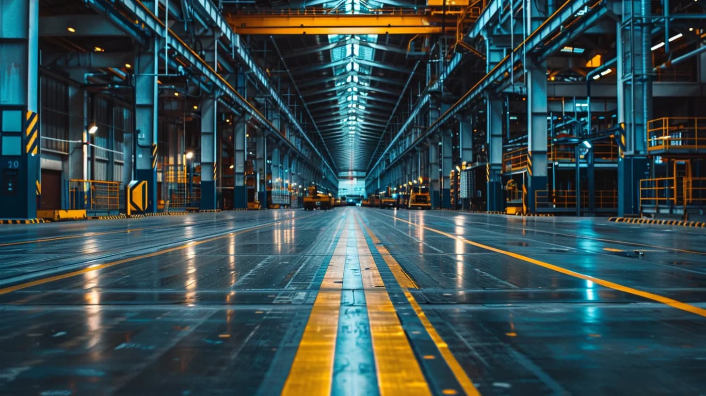 Industrial engineering and technical operations illustration